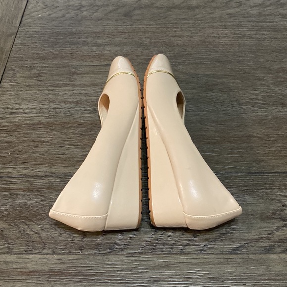 AK Anne Klein Flex Soft Pink Square Toe wedge Loafer | Size 9 - Picture 3 of 10